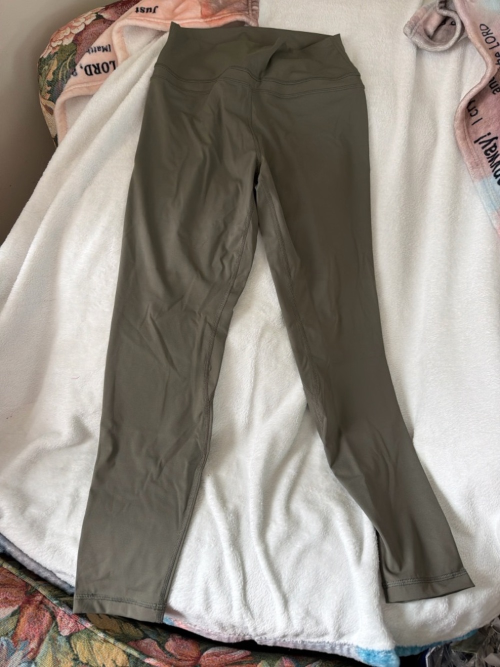 CRZ YOGA Olive High-Waist Performance Leggings